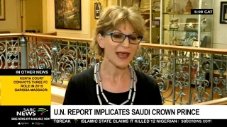 UN report implicates Saudi crown prince