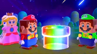 Super LEGO 3D World - Mario, Luigi, Peach (3 Players) - World 1