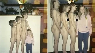 25 Super Awkward Family Photos Then and Now