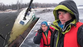 Яхта утонула, застряли во льдах - а как еще может выглядеть закрытие сезона?