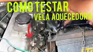 como testar vela aquecedora HR e kia bongo