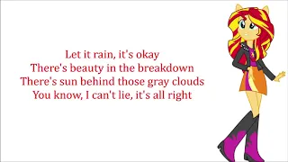 My Little Pony - Equestria Girls Let It Rain Lyrics