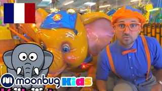 Blippi à la Découverte des Animaux de la Jungle | BLIPPI en Français | Vidéos Pour Enfants