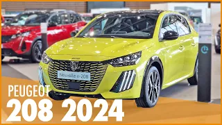 PEUGEOT 208 2024 🇫🇷 Un restylage au TOP et des nouvelles MOTORISATIONS | SALON DE LYON 2023