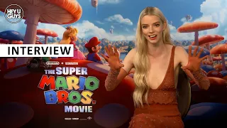 Anya Taylor-Joy on The Super Mario Bros Movie Princess Peach 'not a damsal in distress' & Furiosa