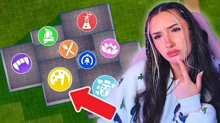 Building a house in the Sims 4, but every room is a different Game Pack