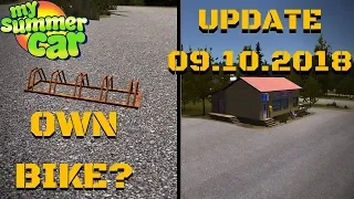 OWN BIKE? TERRAIN NEAR TEIMO SHOP - My Summer Car UPDATE #129