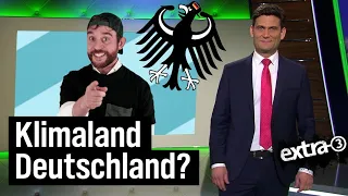 Von der Klima-Kanzlerin zur Klima-Kannmichmal-Kanzlerin | extra 3 | NDR