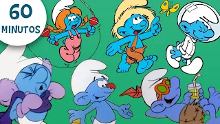 Os Esquecidos Smurfs! 😲🤒🧑‍🌾😨👽 • Episódios completos • Os Smurfs