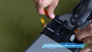 how to install the seat for scooter