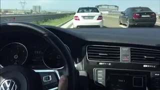 GOLF 7 GTD vs MERCEDES C250