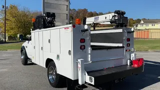 2012 DODGE RAM 5500 4x4 MECHANICS TRUCK CRANE COMPRESSOR WELDER SERVICE TRUCK FOR SALE