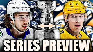 IT'S OFFICIAL: CANUCKS VS PREDATORS 2024 PLAYOFFS SERIES PREVIEW & PREDICTIONS (Vancouver—Nashville)