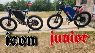 A short presentation of the Tommebike Jr and Icon ebikes