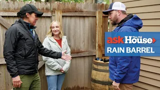 How to Install a Rain Barrel | Ask This Old House