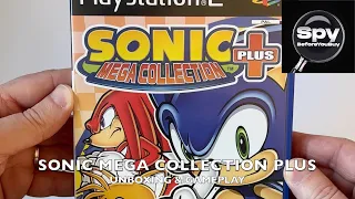 Sonic Mega Collection Plus PS2 Unboxing & Gameplay