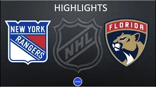 RANGERS vs FLORIDA Highlights |  Рэйнджерс vs Флорида Nov. 10 обзор матча