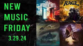 New Music Friday - New Rock and Metal Releases Preview  3.29.24