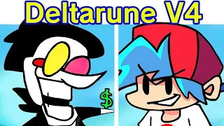 Friday Night Funkin' Vs Seek’s Cool Deltarune V4 FULL WEEK + Cutscenes (FNF Mod) (Hyperlink Spamton)