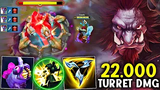 TRUNDLE DELETES OBJECTIVES *22K DAMAGE TO TURRETS*