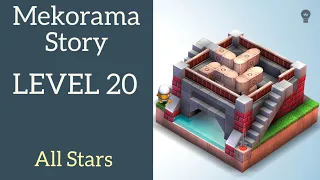 Mekorama Story level 20 | All Hidden Stars