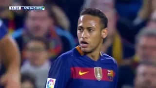 Neymar vs Real Betis (Home) HD 720p 30-12-2015 by JM19