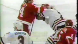 Bob Probert vs Chris Chelios