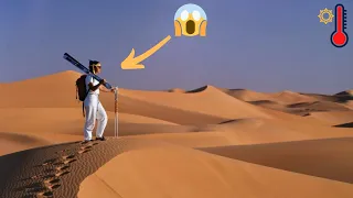 SKIING IN THE SAHARA?! Yes, it's possible! (HD)