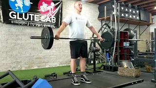 Barbell Snatch Grip Pause RDL