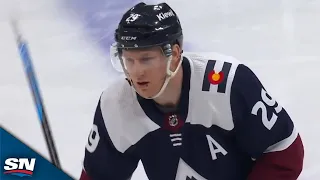 Nathan MacKinnon Shows Off RIDICULOUS Speed To Score Sweet Goal