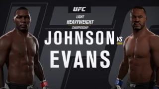 Anthony Johnson vs Rashad Evans UFC Light Heavyweight Championship - EA Sports UFC 2