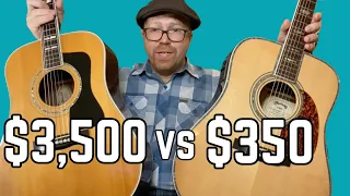 Guild vs Martin Copy | Can you tell a difference? | Cheap Guitar vs Flagship