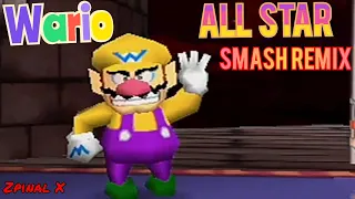 SMASH REMIX - WARIO ALL STAR MODE - REAL N64 GAMEPLAY - EVERDRIVE