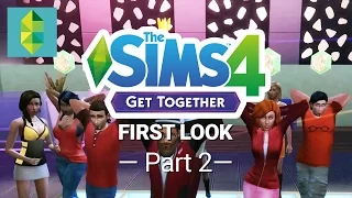 The Sims 4 Get Together - First Look (Part 2)