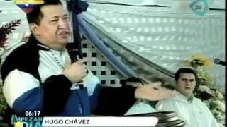 Hugo Chávez pide a Dios que le de más vida