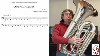 #Short Delights FRERE JACQUES Traditional french song (solo TUBA)