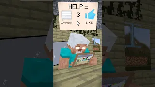 HELP Herobrine Reunite with Students Monster School 2 (Past Lives - SapientDream) #herobrine #shorts