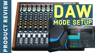 DAW Mode Setup TASCAM Model 12 with PreSonus Studio One V5
