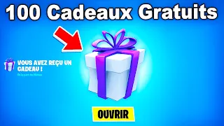 J'ai Obtenu 100 Cadeaux Fortnite GRATUITEMENT