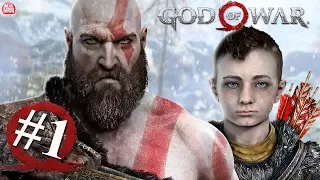 GOD OF WAR - O INÍCIO DE GAMEPLAY || Dublado e Legendado em Português ( PS4 Pro )