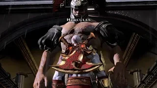 God Of War 3 Kratos Vs Hercules with different background music & Blades Of Athena HD