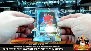 2024 Leaf Metal Hockey Legends 20x Box 1x Case Break #2