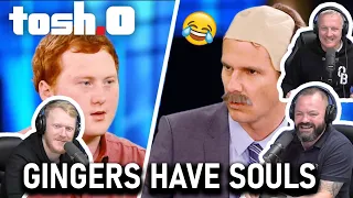 Tosh.O Gingers Have Souls - Web Redemption REACTION!! | OFFICE BLOKES REACT!!