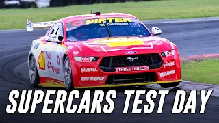 Supercars 2024 pre-season test at Queensland Raceway
