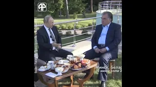 Как Рахмон, Лукашенко и Путин чай пили