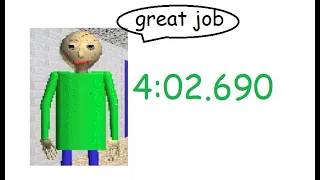 Baldis basics 1.43 Any% speedrun [PB] in *(4:02.69)*