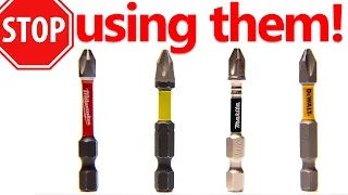 RYOBI, Milwaukee, Makita, DeWALT JUST THE TIP Tool ACCESSORY Testing!