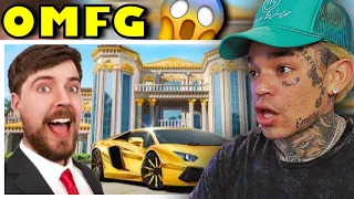 MrBeast - $1 vs $1,000,000 Hotel Room! [reaction]