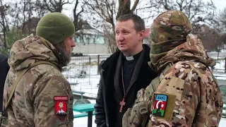 Поховання бійця ЗСУ, Члена Церкви "Світло",  Валерія Ледіньова( Новоалександрівка, Дніпро)