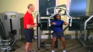 Seated Chest Press Machine